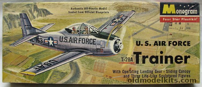 Monogram 1/48 T-28A Trainer USAF, PA28-98 plastic model kit